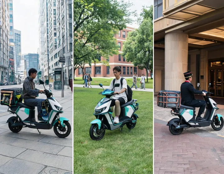Custom moped business use profiles